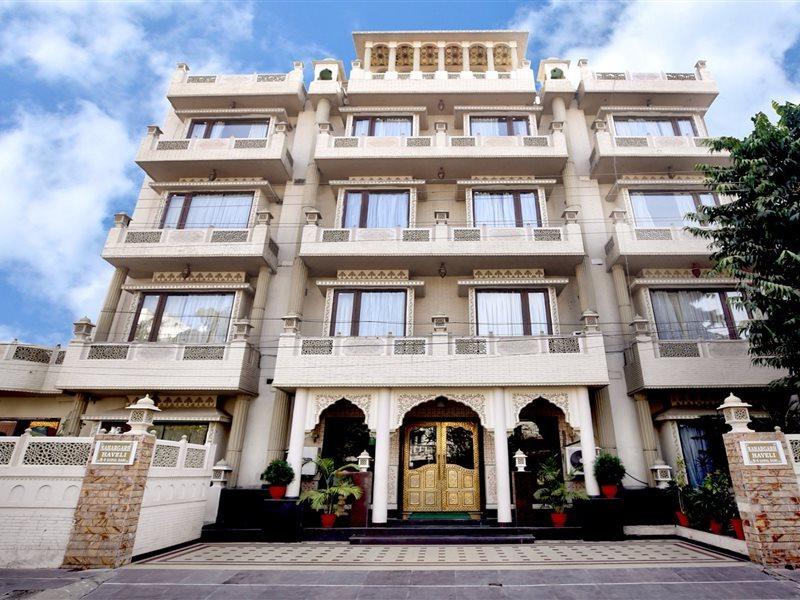מלון ג'איפור Nahargarh Haveli-Near Train Station Metro מראה חיצוני תמונה