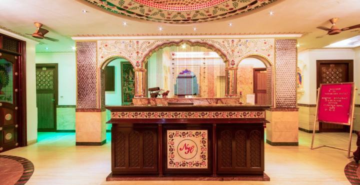מלון ג'איפור Nahargarh Haveli-Near Train Station Metro מראה חיצוני תמונה