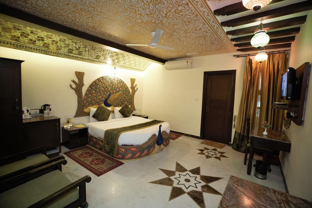 מלון ג'איפור Nahargarh Haveli-Near Train Station Metro מראה חיצוני תמונה
