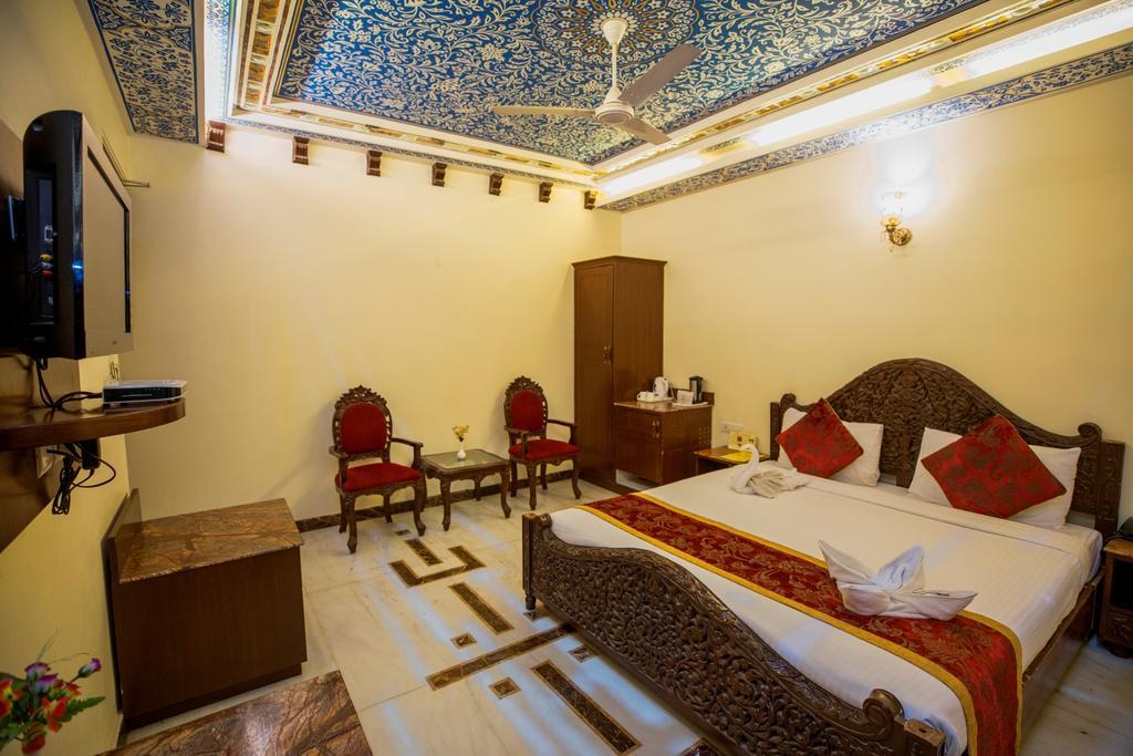 מלון ג'איפור Nahargarh Haveli-Near Train Station Metro מראה חיצוני תמונה