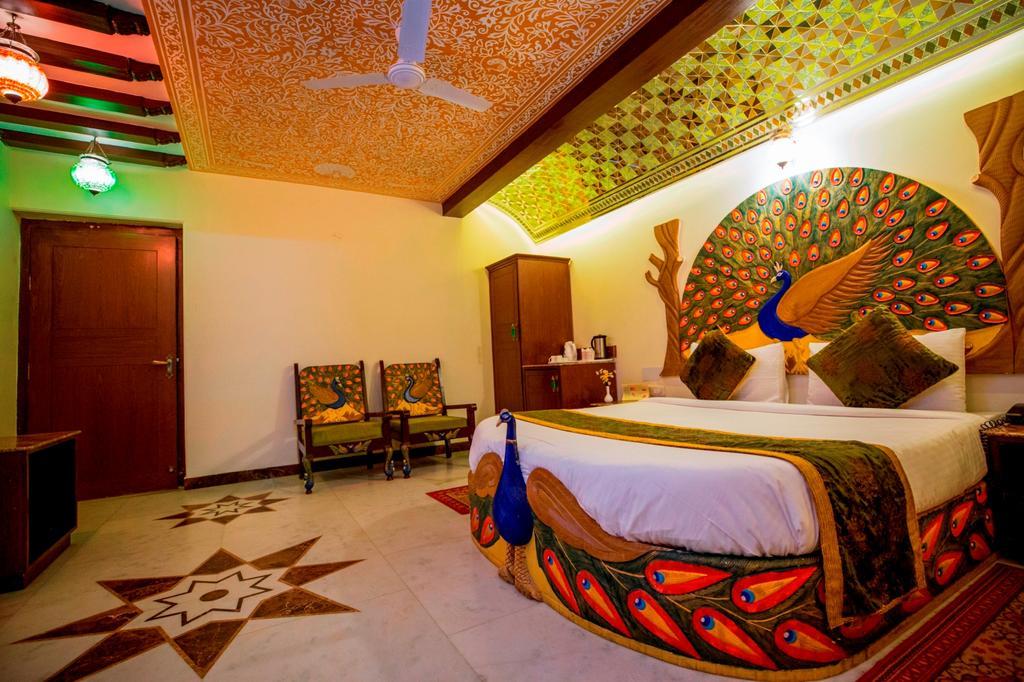 מלון ג'איפור Nahargarh Haveli-Near Train Station Metro מראה חיצוני תמונה