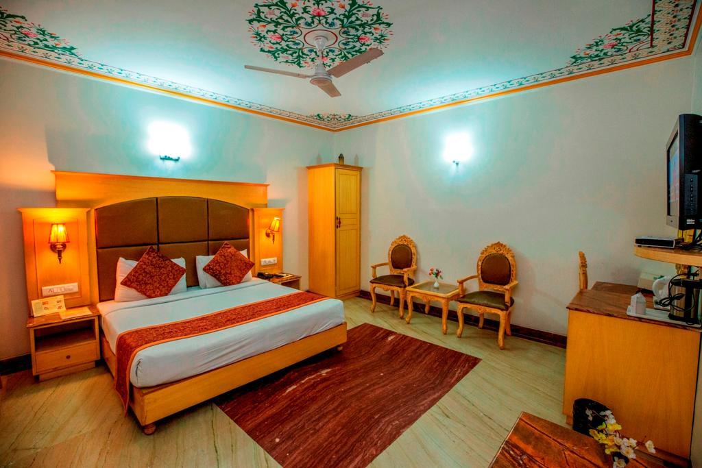 מלון ג'איפור Nahargarh Haveli-Near Train Station Metro מראה חיצוני תמונה